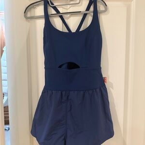 FP Movement Righteous Runsie Medium Black Grape